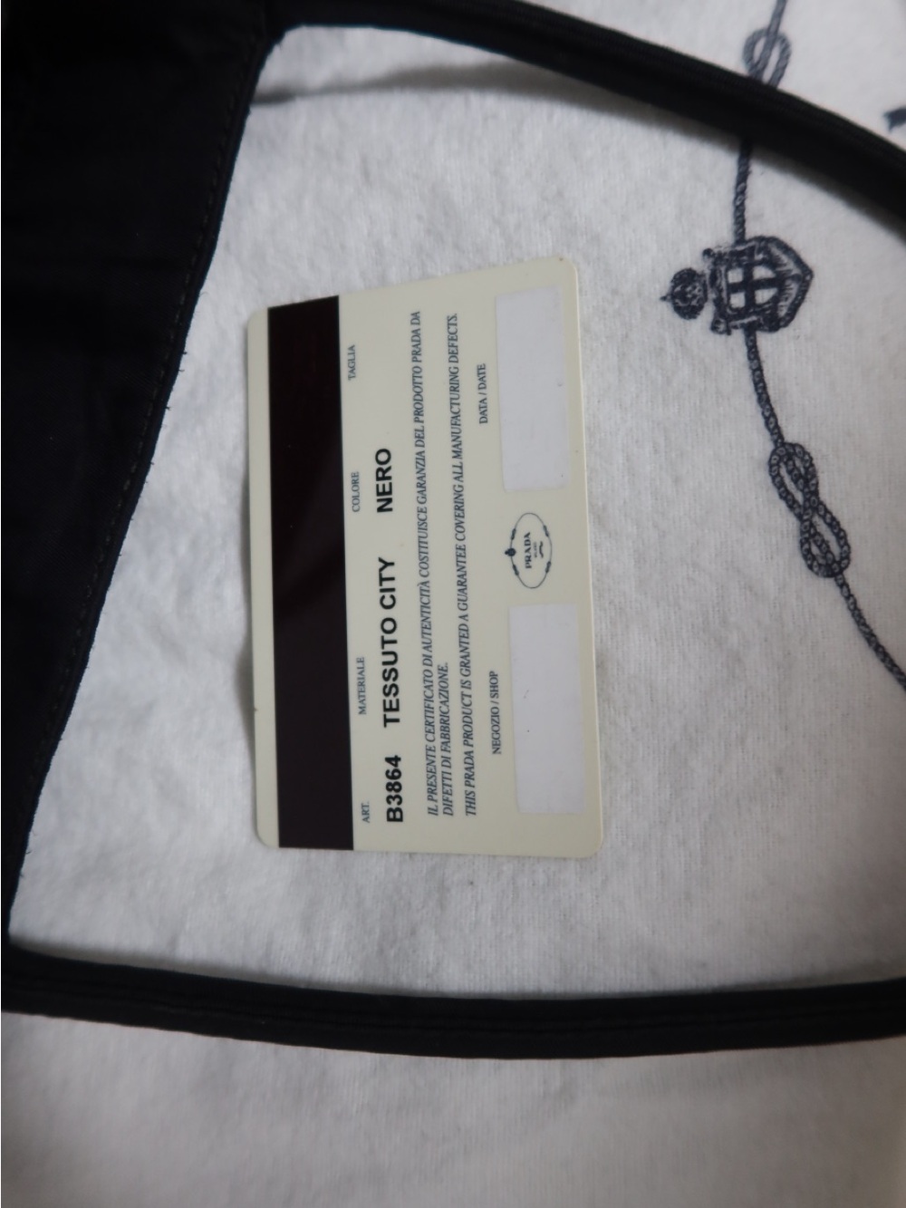 Prada Black Nylon Tote Bag - Picture 5 of 6